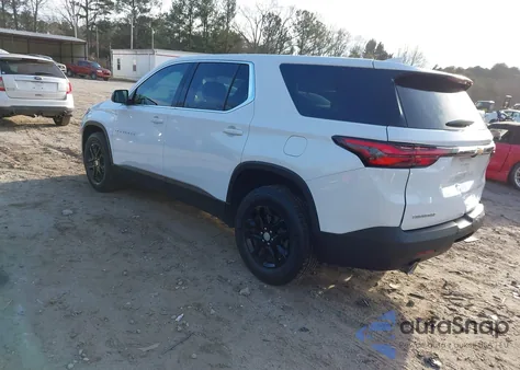 2022 Chevrolet Traverse Fwd Ls z USA, uszkodzony, nr VIN 1GNERFKWXNJ137309